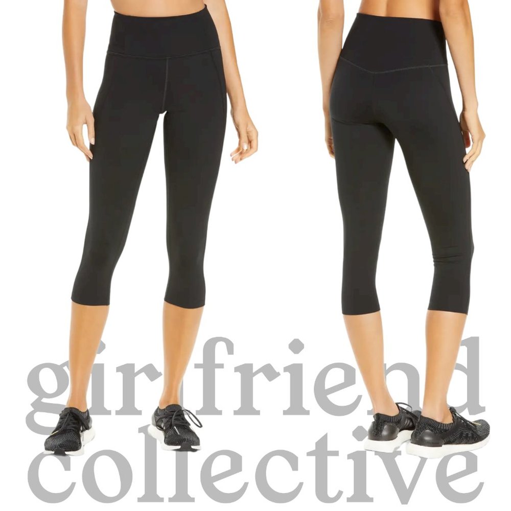 NEW High Waist Capri Legging by Girlfriend Collective